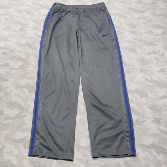 Nike Pants Mens Large Gray Drawstring Windbreaker Light Weight - Picture 1 of 11